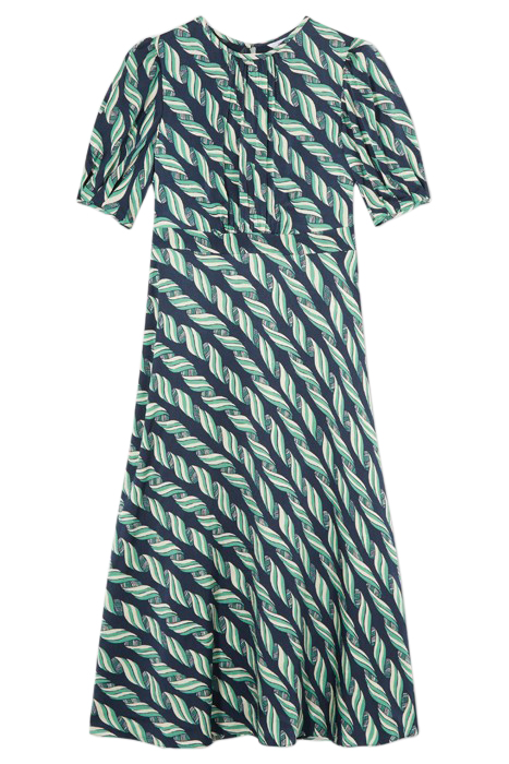 JEM RIBBON MIDI DRESS NAVY MULTICOLOR 3