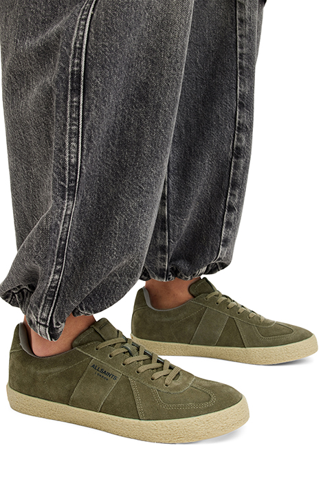JAIMEE SUEDE SNEAKER KHAKI GREEN 2