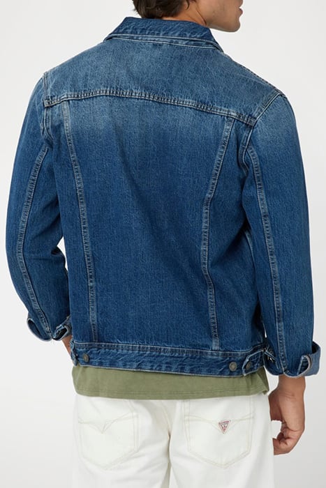 ES DILLON JACKET MEDIUM WASH 2