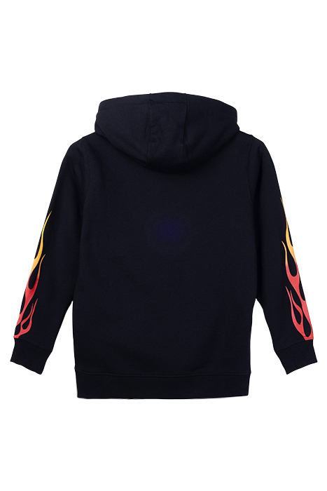 B FLAME HOODIE BLACK 2
