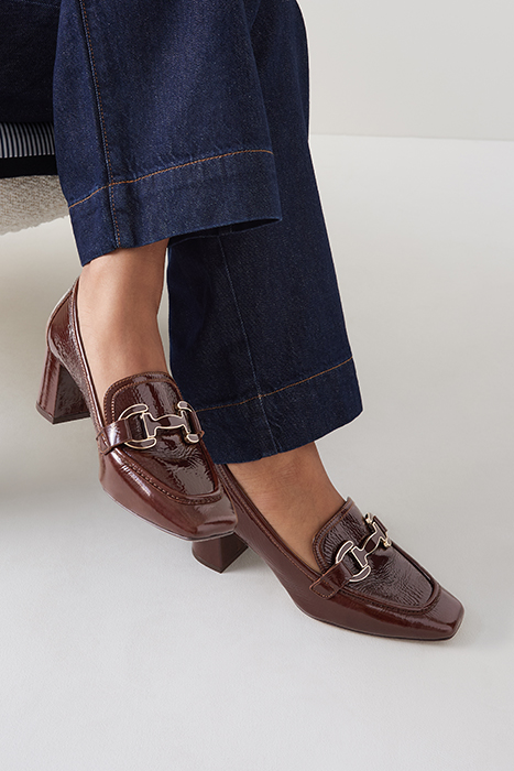 LUCA BLOCK PUMP CHOCOLATE 2