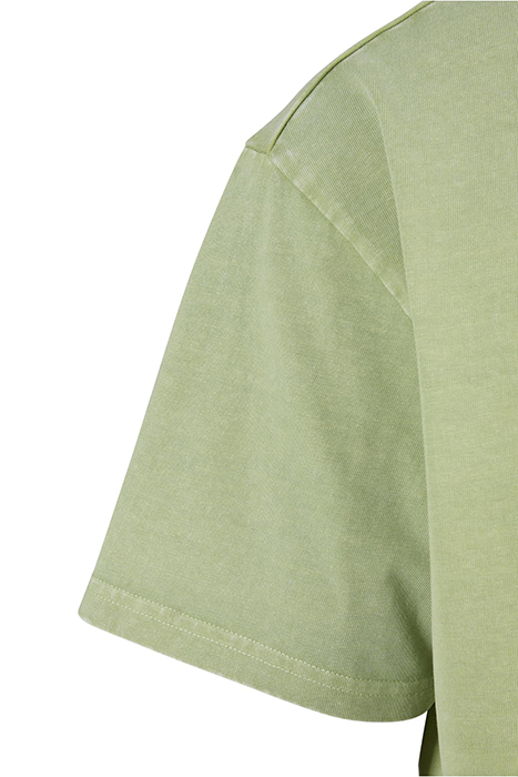 HEAVY OVERSIZED ACID WASH TEE VINTAGEGREEN 9