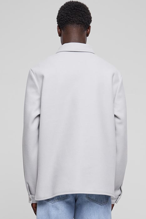 PLAIN OVERSHIRT LIGHTASPHALT 2