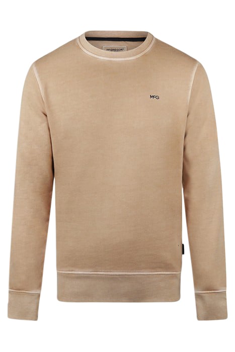 SUMMER CREW SWEATSHIRT SAND by McGregor