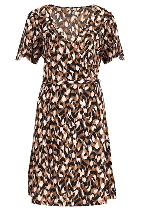 DRESS MIDI RUST BROWN 4