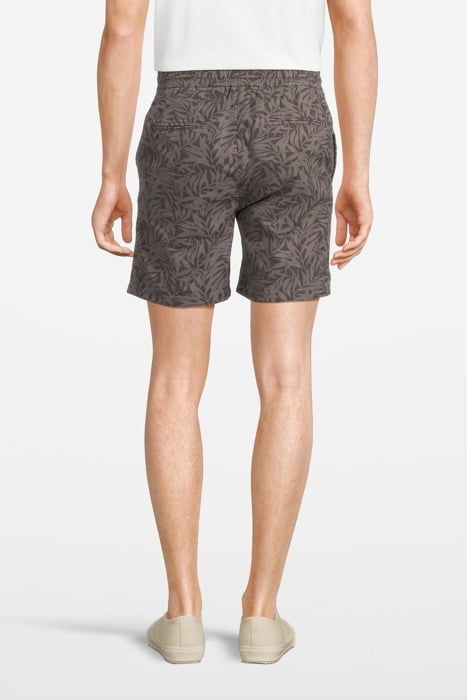 DARYL DRAWSTRING SHORT LICORICE 2