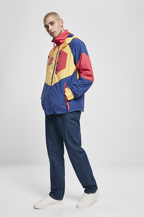 STARTER MULTICOLORED LOGO JACKET RED/BLUE/YELLOW 3