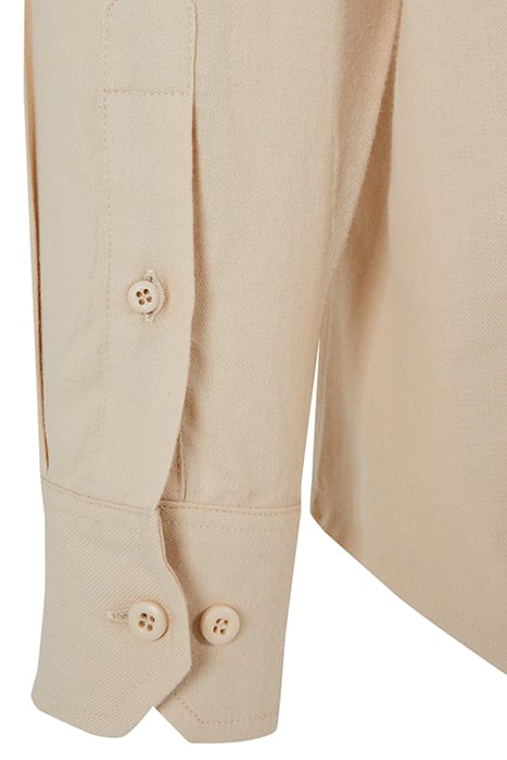 FLANELL SHIRT SAND/SAND 10