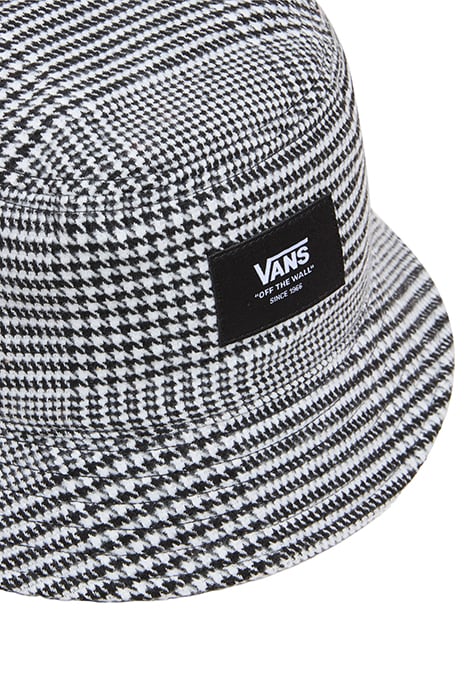 VANS PATCH BUCKET BLACK/WHITE 3