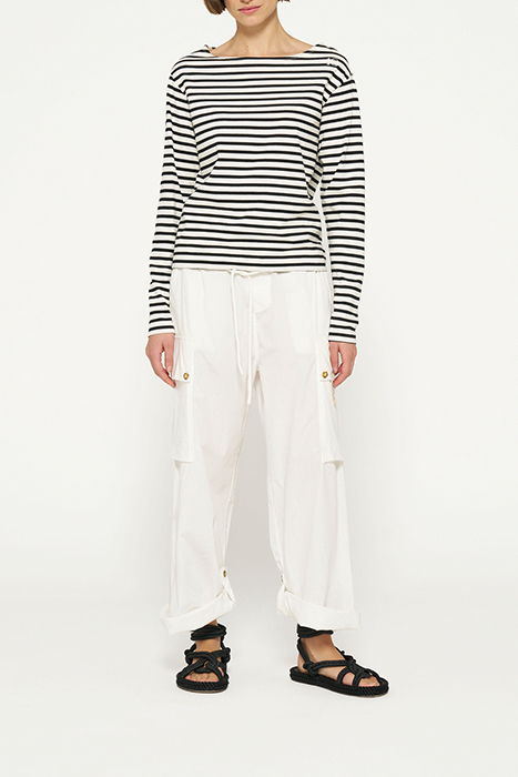 LOOSE UTILITY PANTS ECRU 2
