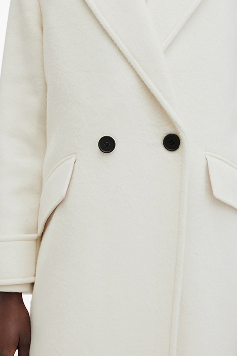 MABEL COAT DESERT WHITE 9