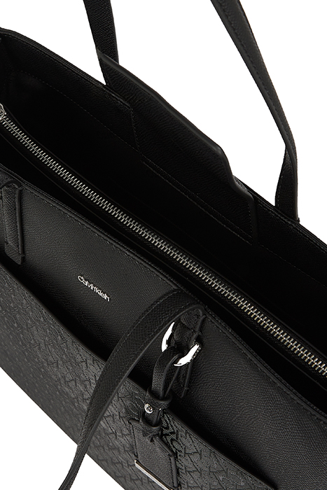 CK MUST MEDIUM SHOPPER CLASSIC MONO BLACK 4