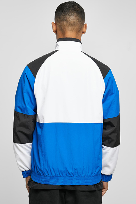 STARTER COLOR BLOCK RETRO JACKET WHITE/COBALTBLUE/BLACK 2