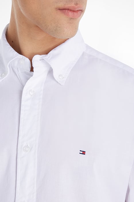 CORE FLEX POPLIN SLIM FIT CASUAL SHIRT WHITE 5
