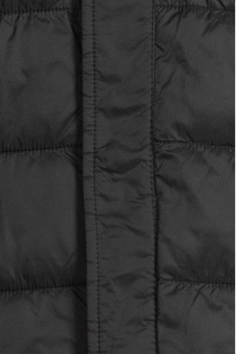 WADDED COLLARED JACKET JET BLACK 5