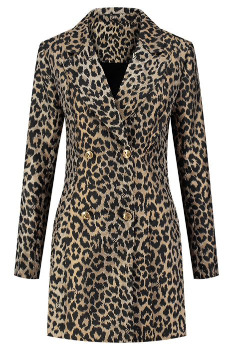 BENICIA BLAZER DRESS CASHEW 2