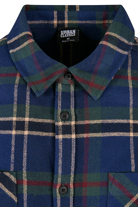 CHECKED MOUNTAIN SHIRT DARKBLUE/BOTTLEGREEN 8