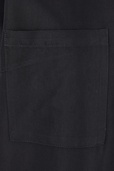 LADIES OVERSIZED TWILL SHIRT BLACK 10