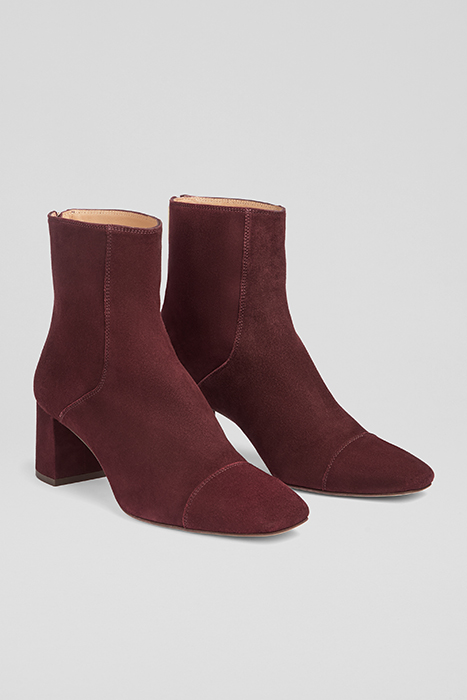 MAXINE TOE BOOTS BORDEAUX 2