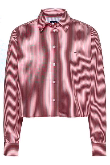TJW CRP RELAXED FIT SHIRT RED/WHITE STRIPE 4