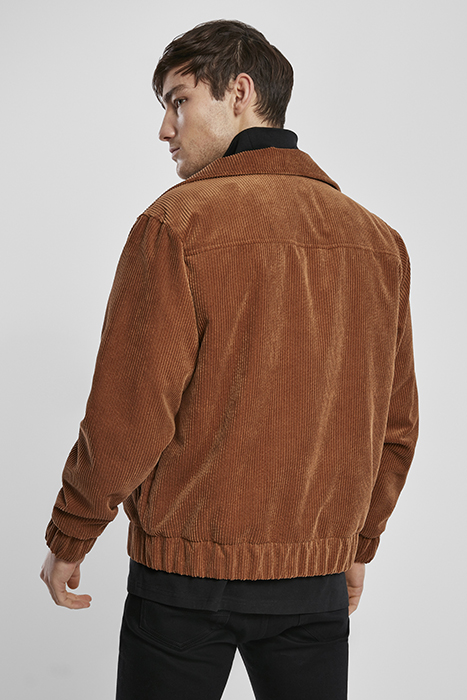 BOXY CORDUROY JACKET TOFFEE 2