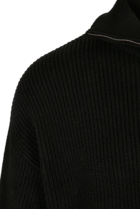 OVERSIZED KNITTED TROYER BLACK 9