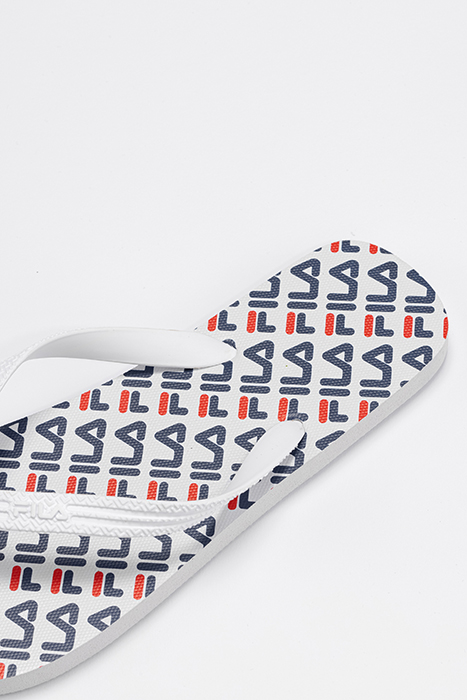 TROY LOGO SLIPPER WHITE 6