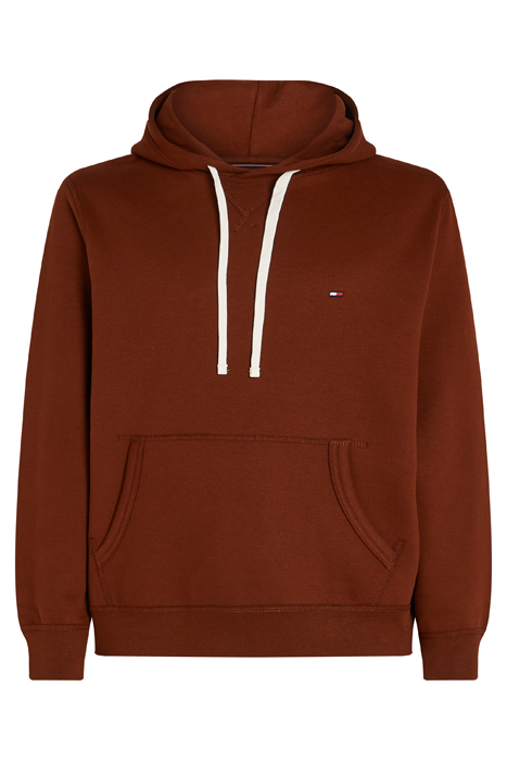 SEASONAL FLEECE HOODY NORMAL FIT RICH MOCHA 4