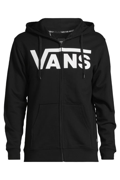MN VANS CLASSIC ZIP HOODIE II BLACK/WHITE 3