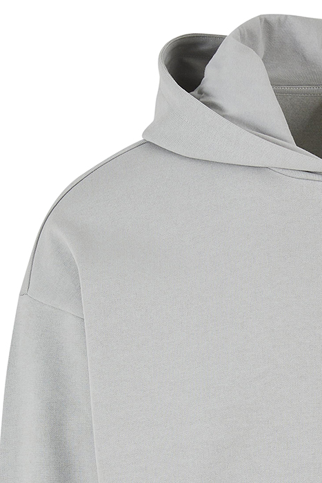 ORGANIC LOOSE HOODY LIGHTASPHALT 9