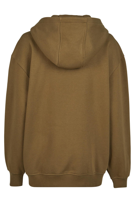 LADIES OVERSIZED ZIP HOODY SUMMEROLIVE 2