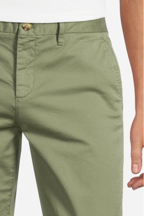 CHINO MODERN FIT GMD OLIVE 4
