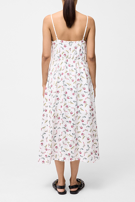 FLORIANNA STRAPPY DRESS SZ18 SUMMER WHT MULT 3