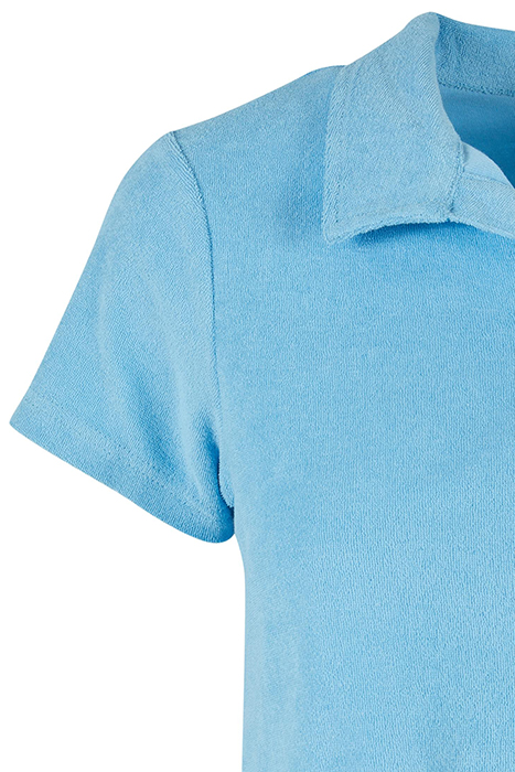 LADIES TOWEL POLO TEE BALTICBLUE 9