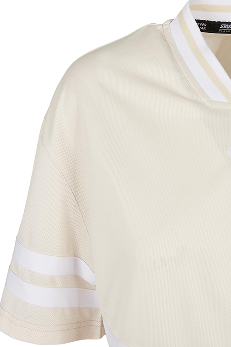 LADIES STARTER CROPPED MESH JERSEY PALEWHITE/WHITE 10