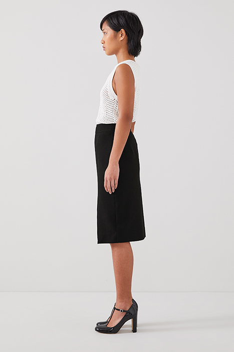 SKY - MIDI SKIRT BLACK 3