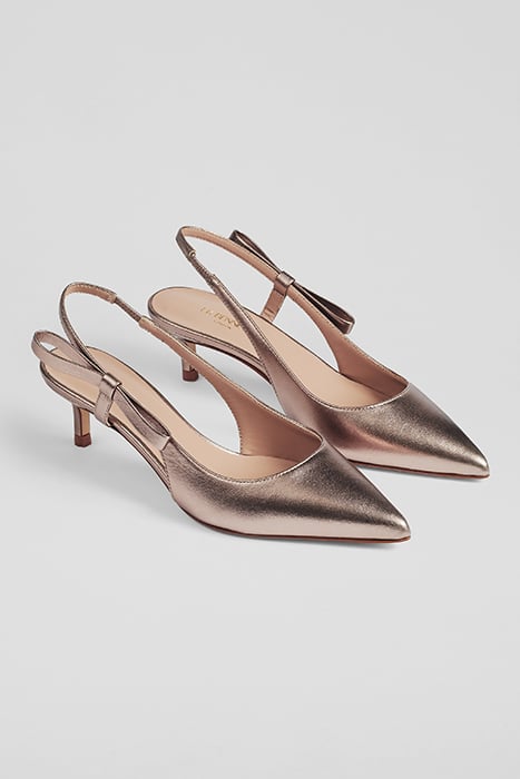 BARETTE SIDE PUMP BRONZE 2