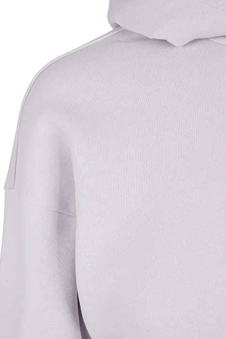LADIES SHORT OVERSIZED SWEAT HOODY SOFTLILAC 8