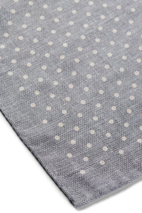 GREY DOUBLE-SIDED POCKET SQUARE 4