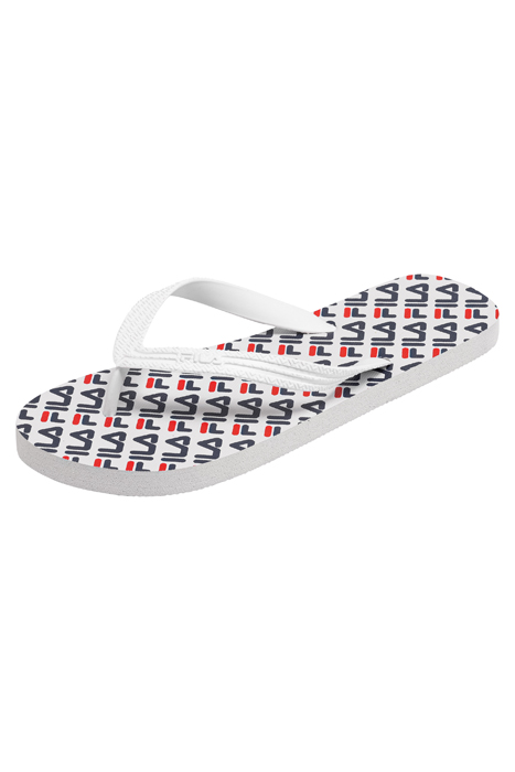 TROY LOGO SLIPPER WHITE 7