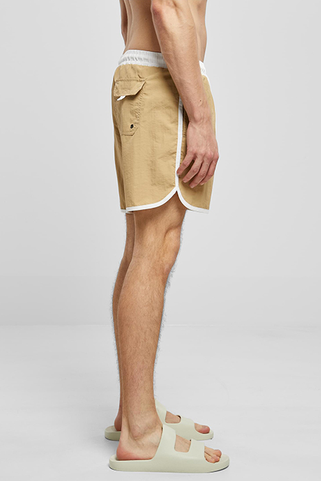 RETRO SWIMSHORTS WHITE/UNIONBEIGE 7