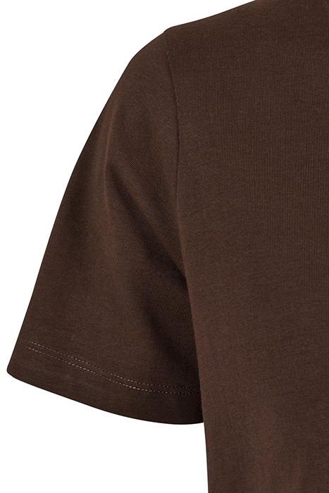 LADIES VALANCE TEE DRESS BROWN 9