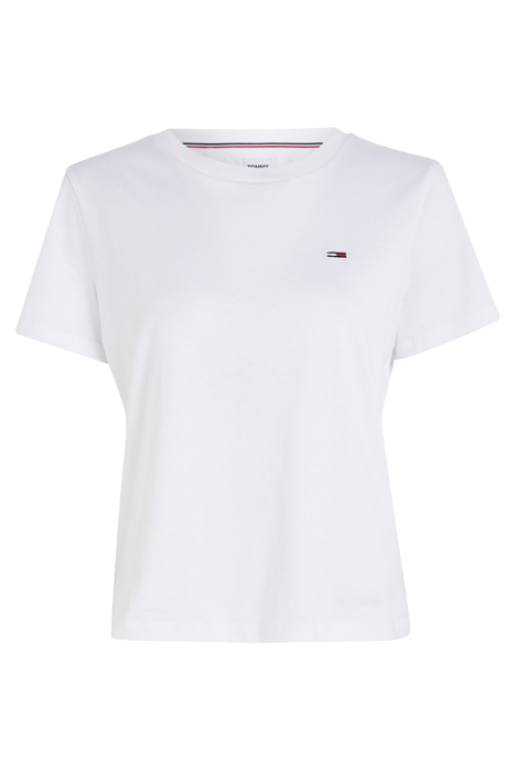 TOMMY HILFIGER TJW REGULAR FIT CREWNECK T-SHIRT, WHITE 3