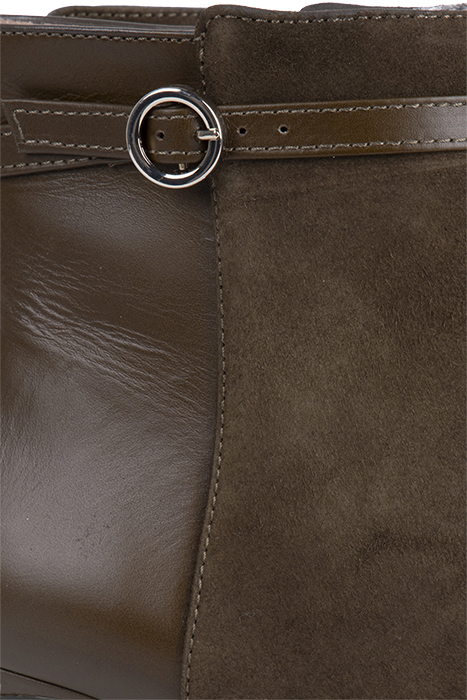 ALMA - POINTED PEARL BUCK OLIVE 4