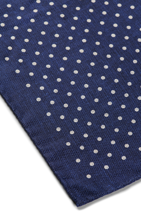 NAVY DOUBLE-SIDED POCKET SQUARE 4