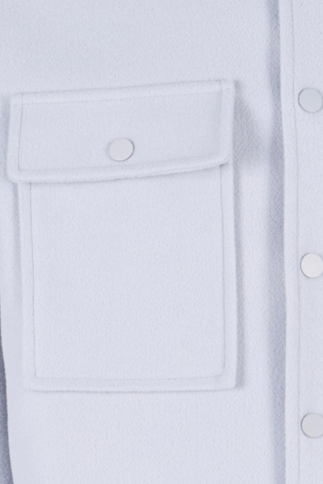 PLAIN OVERSHIRT LIGHTASPHALT 10