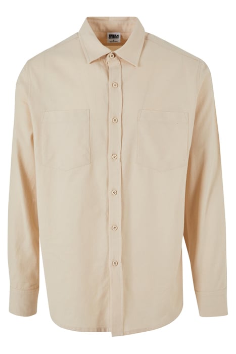 FLANELL SHIRT SAND/SAND 4