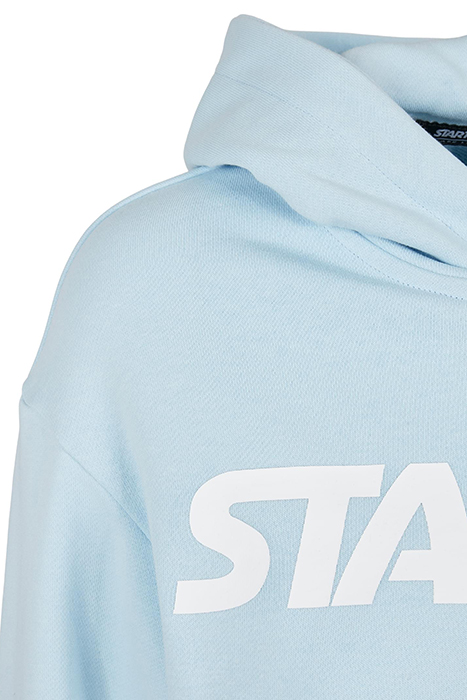 LADIES STARTER CROPPED HOODY ICEWATERBLUE 9