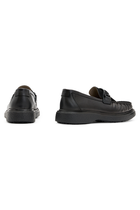 GIBBS CHAIN LOAFER BLACK 6