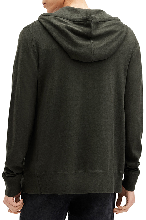 MODE MERINO ZIP HOOD GRANGE GREEN 2